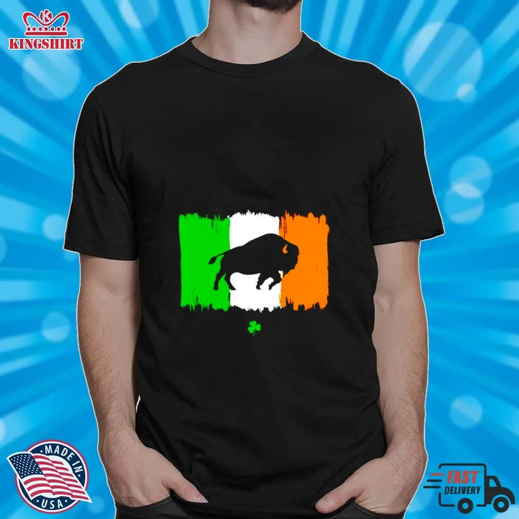 Buffalo Irish Shamrock Shirt