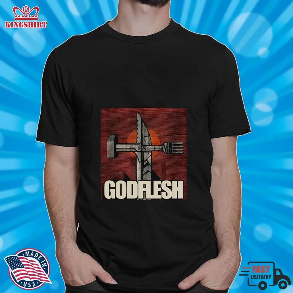 Christbait Rising Godflesh 90S Band Shirt