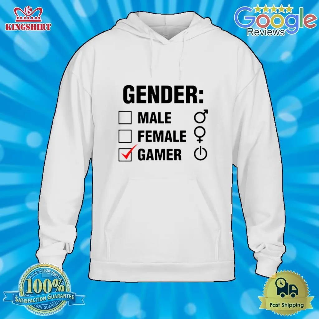Gender Male Female Gamer Shirt