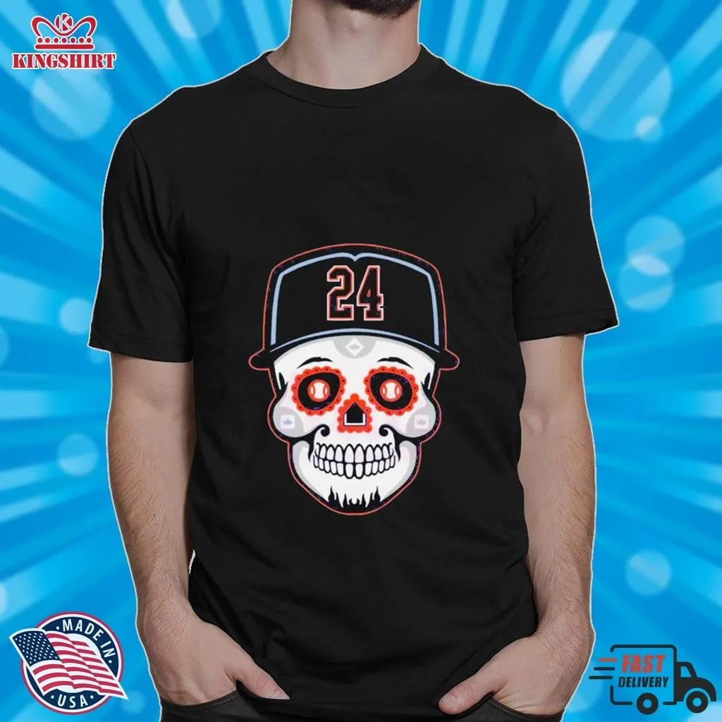 Miguel Cabrera 24 Sugar Skull Detroit Shirt Size up S to 4XL Dad