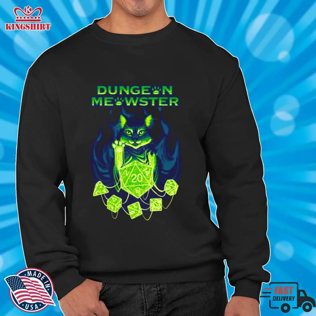 Scary Cat Dungeon Meowster Shirt
