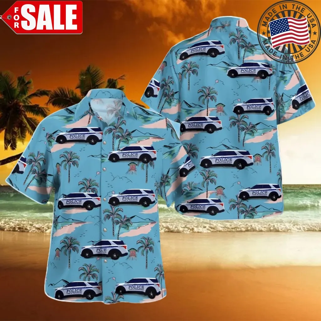 Hampstead Police Department Maryland Aloha Summer Gift Hawaiian Shirt Unisex