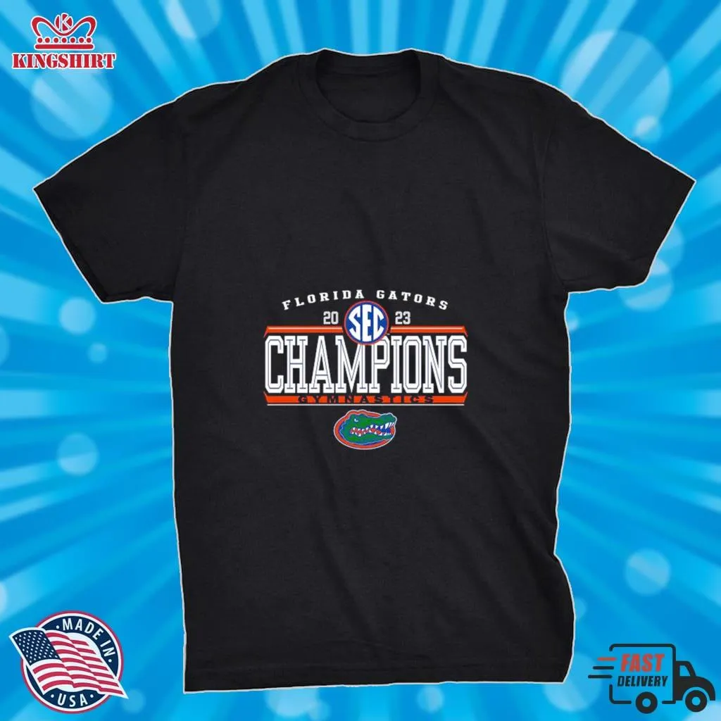 Florida Gators 2023 Sec Gymnastics Regular Season Champions Locker Room T Shirt