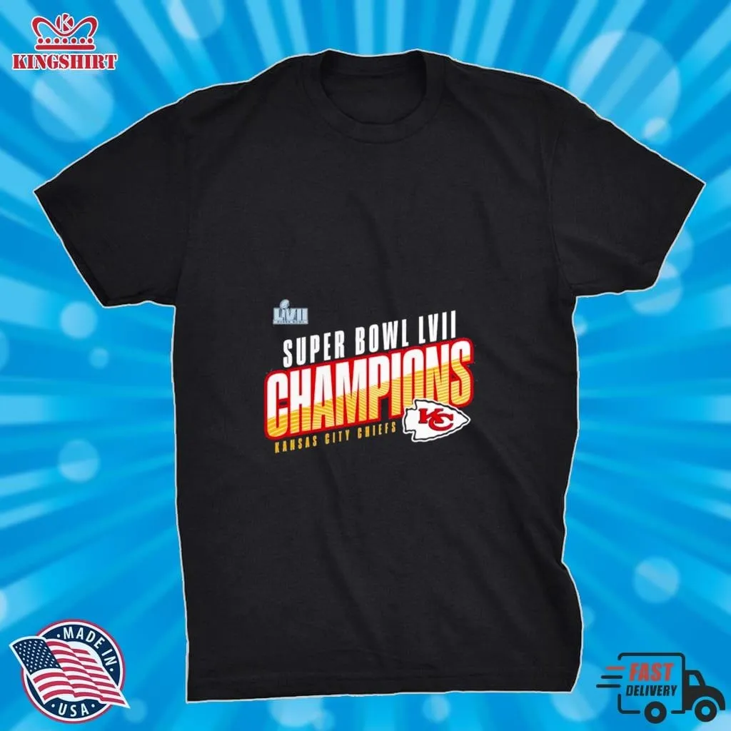 Kansas City Chiefs Fanatics Branded Super Bowl Lvii Champions Victory Formation Shirt Unisex Tshirt