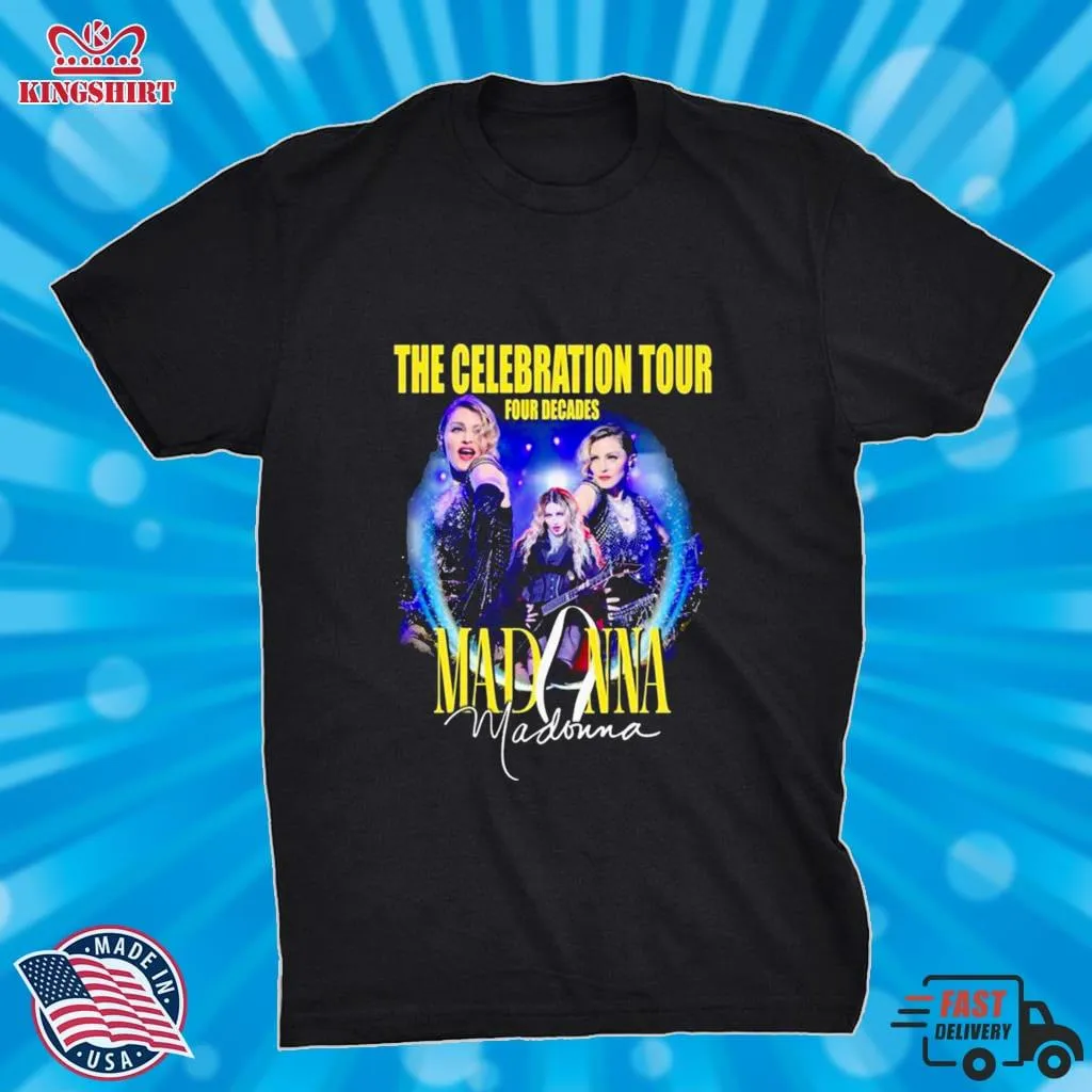 Madonna The Celebration Tour Four Decades 2023 Shirt