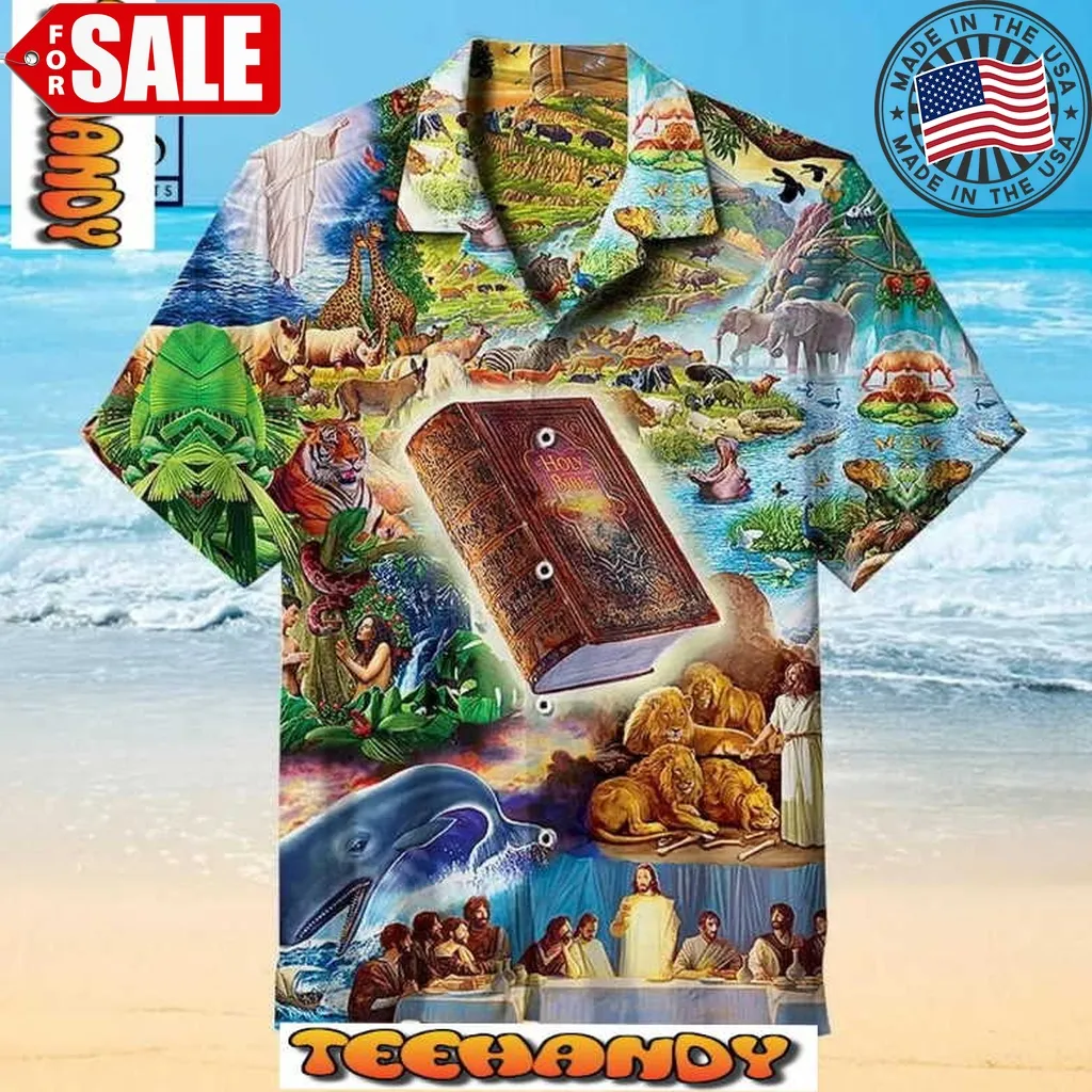 Inspirational The Holy Bible Hawaiian Shirt 3D Unisex