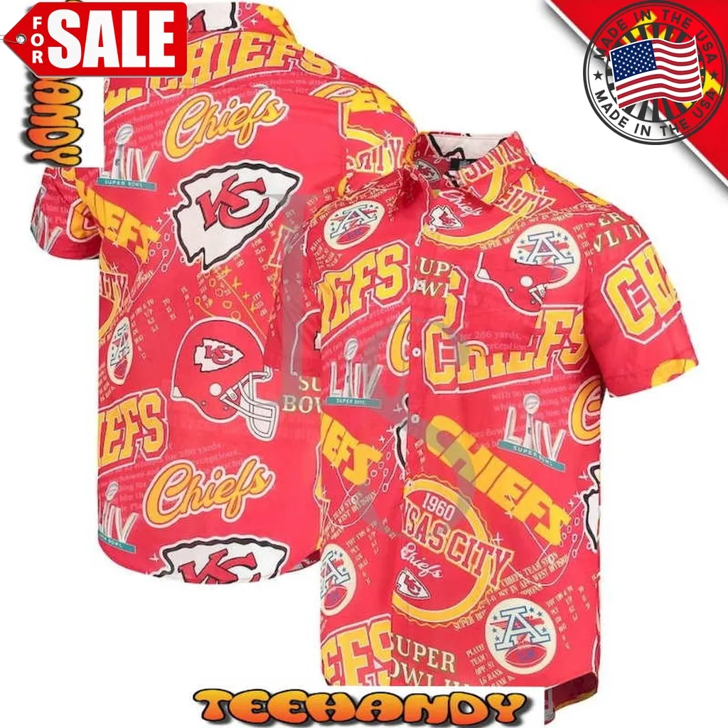 Kansas City Chiefs Super Bowl Hawaiian Shirt Unisex