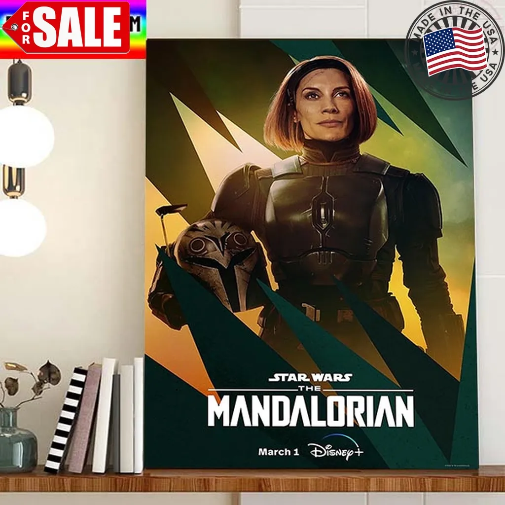 Katee Sackhoff As Bo Katan In Star Wars The Mandalorian Home Decor Poster Canvas Trending