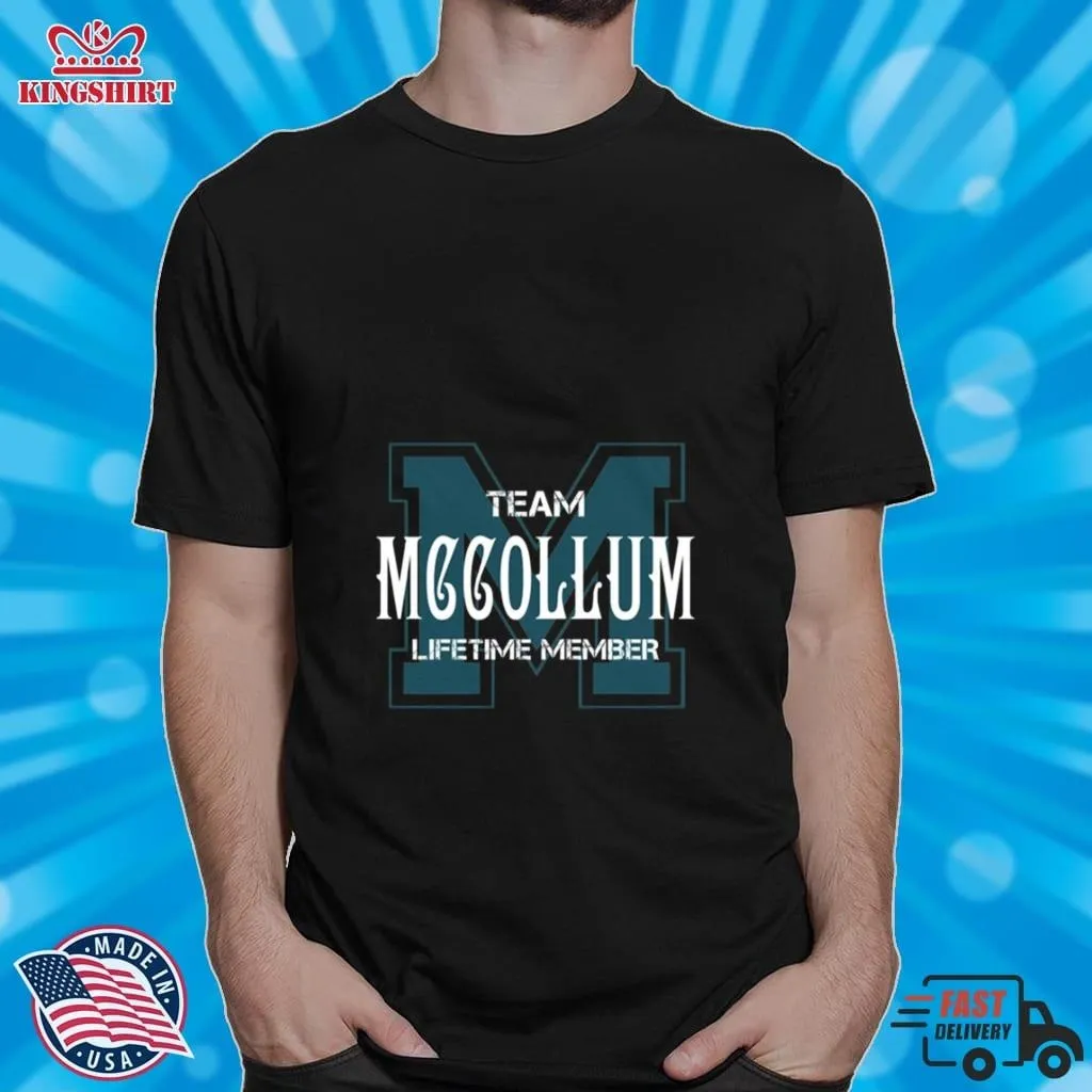 Mccollum Lifetime Member Shirt Plus Size Trending