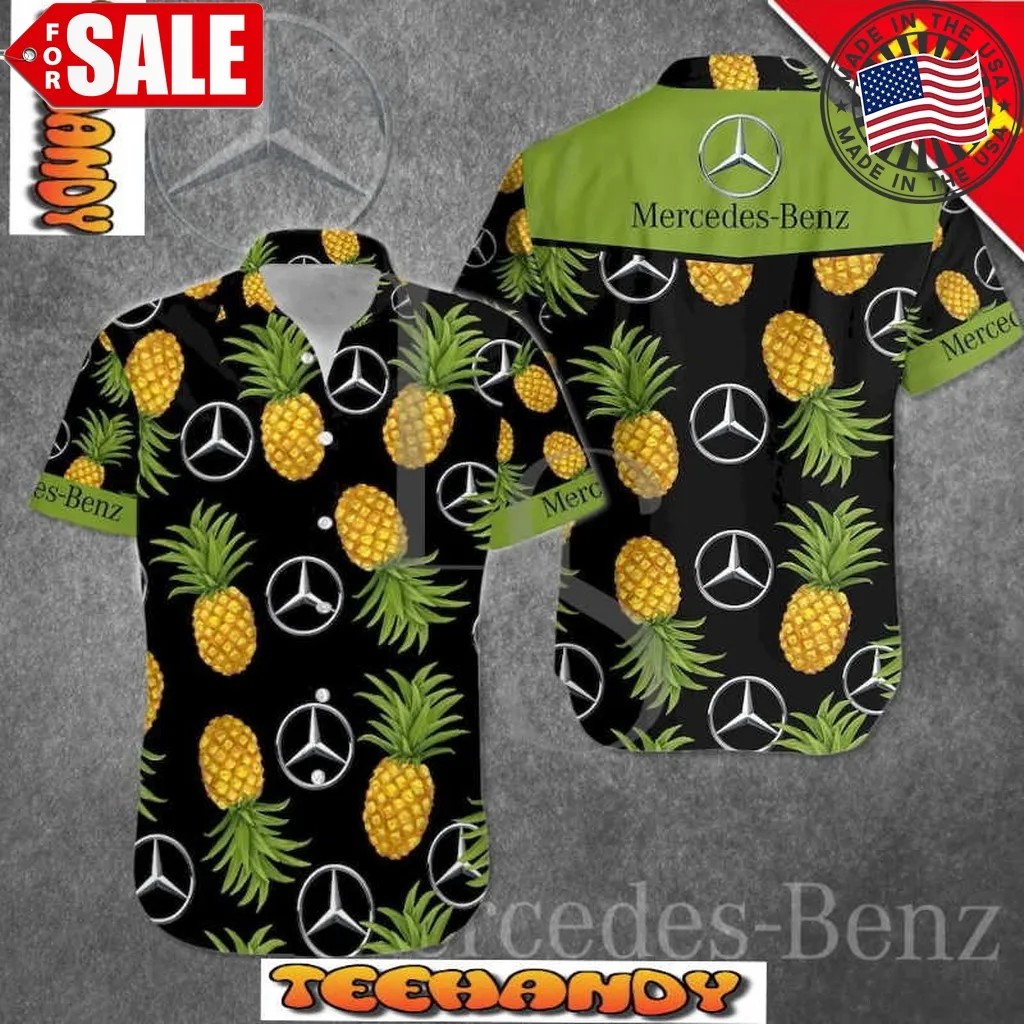 Mercedes Pineapple Hawaiian Shirt