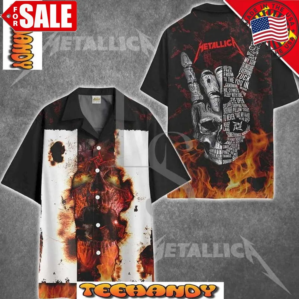 Metallica Get Lit Hawaiian Shirt