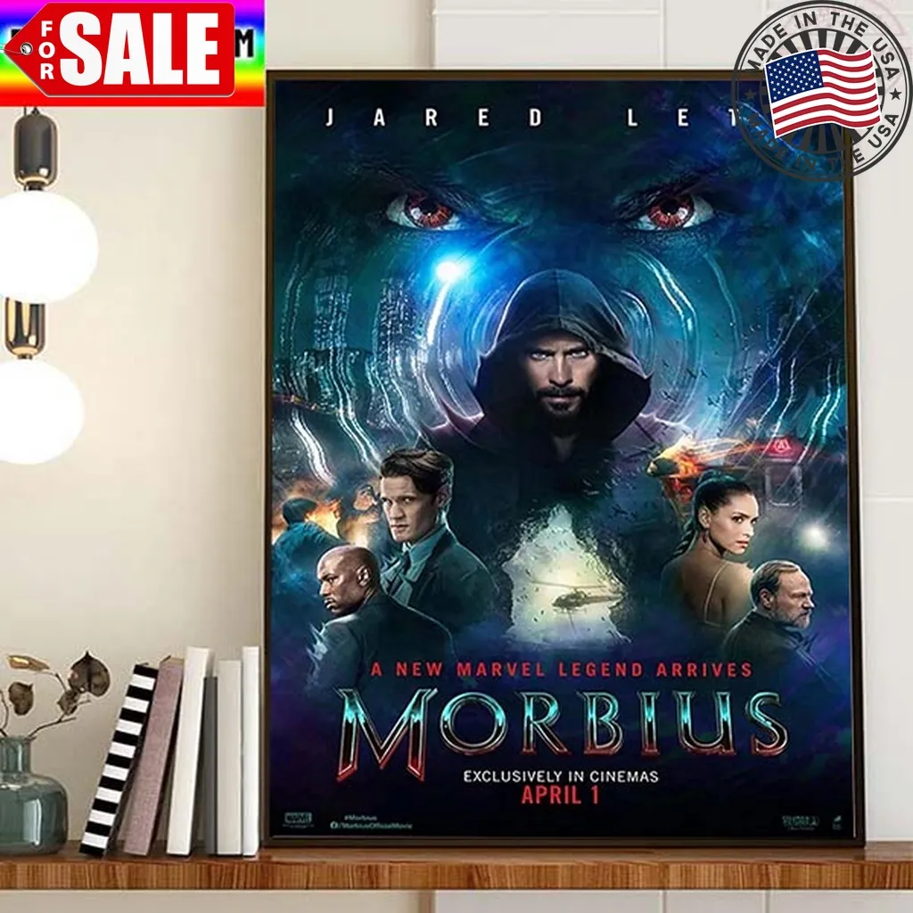Morbius Official Poster Home Decor Poster Canvas Trending