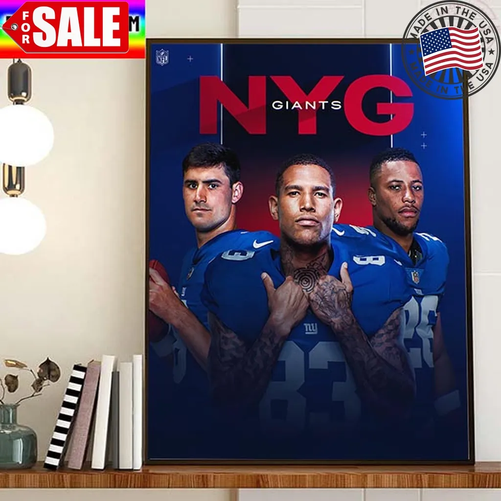 New York Giants Offseason For Big Blue In Nfl Home Decor Poster Canvas Sunflower
