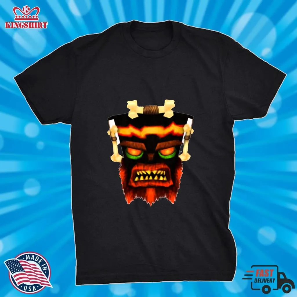 Evil Tiki Face Donkey Kong Shirt