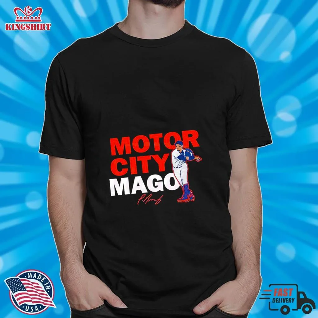 Javier Bez Motor City Mago Shirt Size up S to 4XL