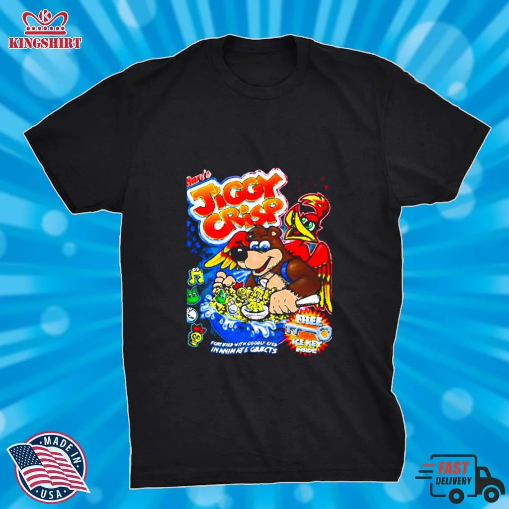 Jiggy Crisp Banjo & Kazooie Game Shirt