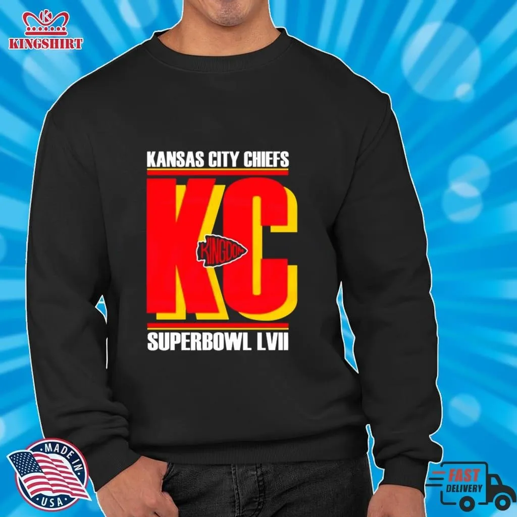 Kc Chiefs Superbowl Lvii Kc Chiefs Logo Shirt Plus Size