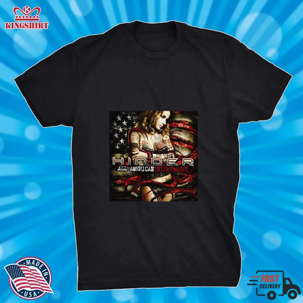 All American Nightmare Hinder Band Shirt
