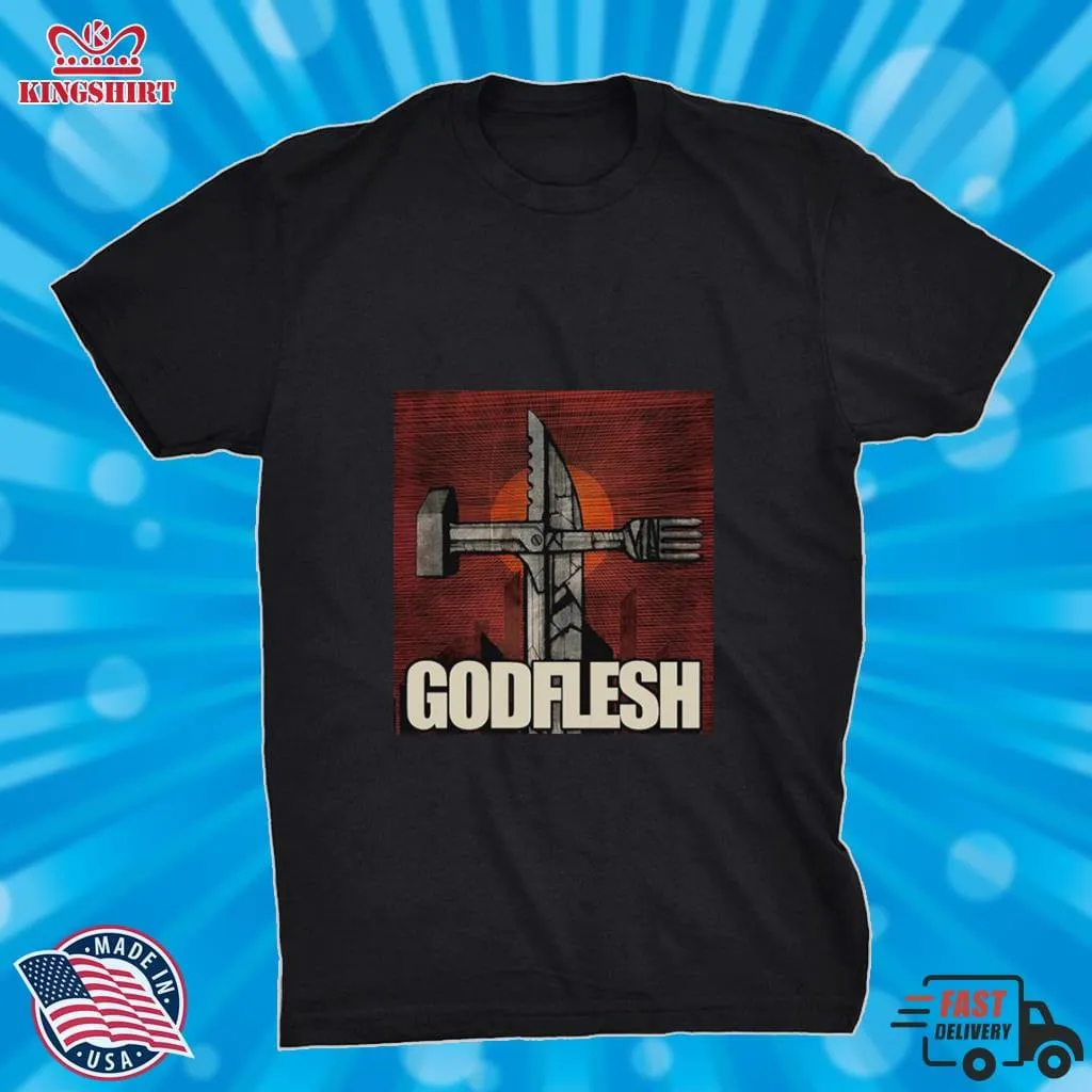 Christbait Rising Godflesh 90S Band Shirt