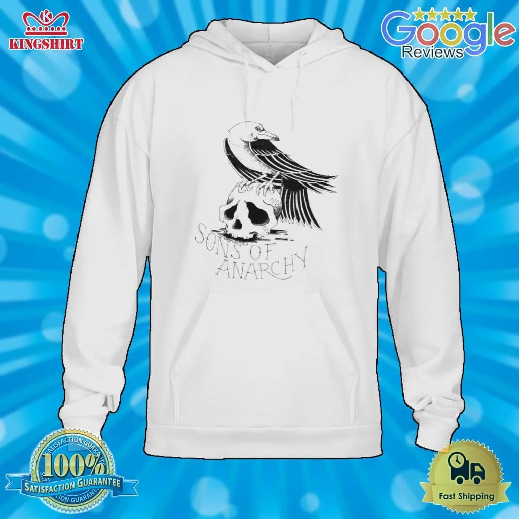 Crow On A Skull Sons Of Anarchy Shirt