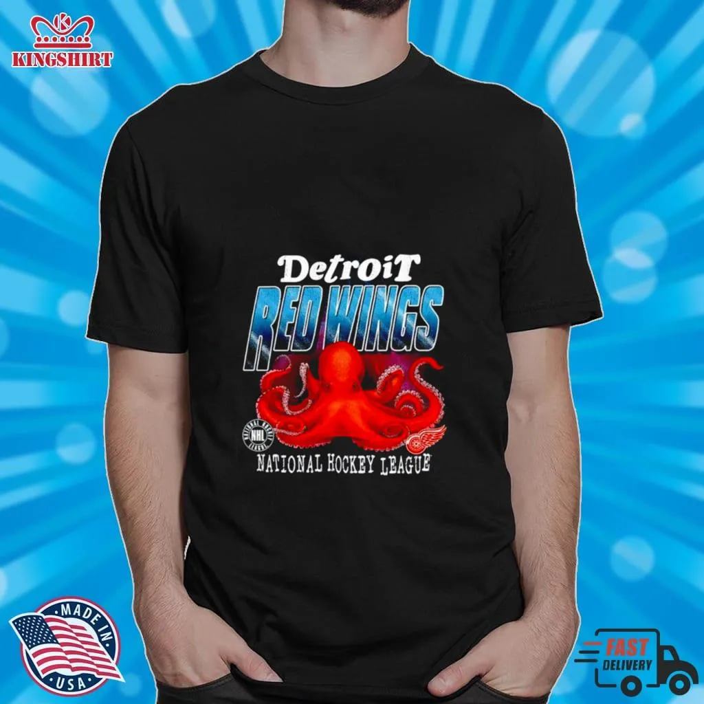 Detroit Red Wings Octopus National Hockey League shirt - Trend Tee Shirts  Store