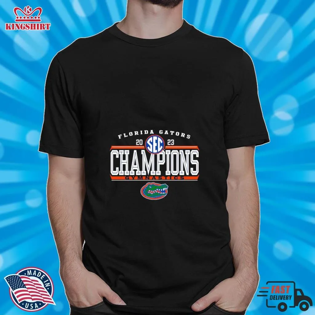 Florida Gators 2023 Sec Gymnastics Regular Season Champions Locker Room T Shirt