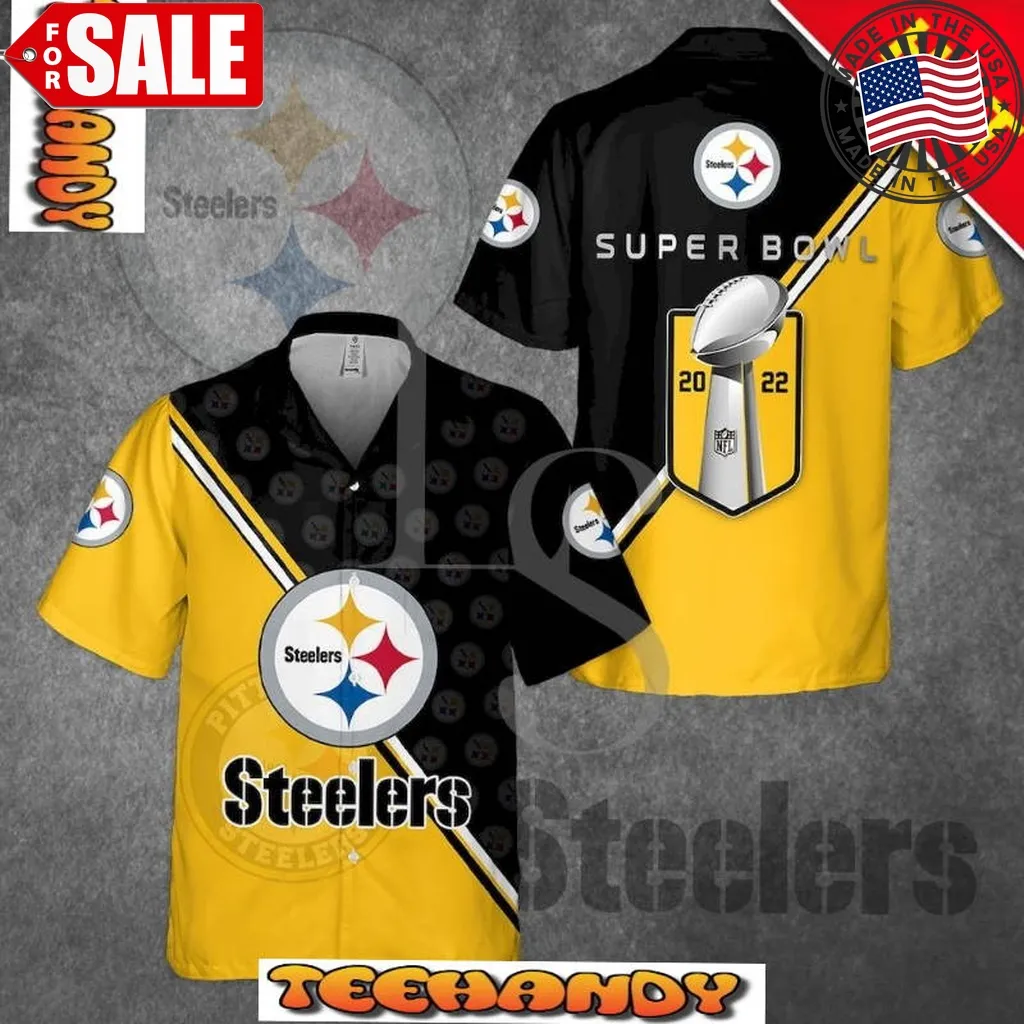 Pittsburgh Steelers Super Bowl 3D Hawaiian Shirt