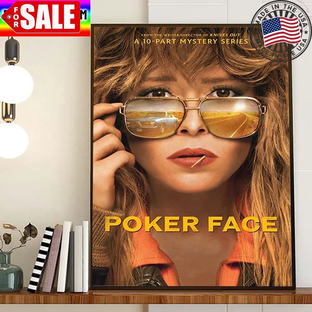 Poker Face First Season Official Poster Home Decor Poster Canvas Trending