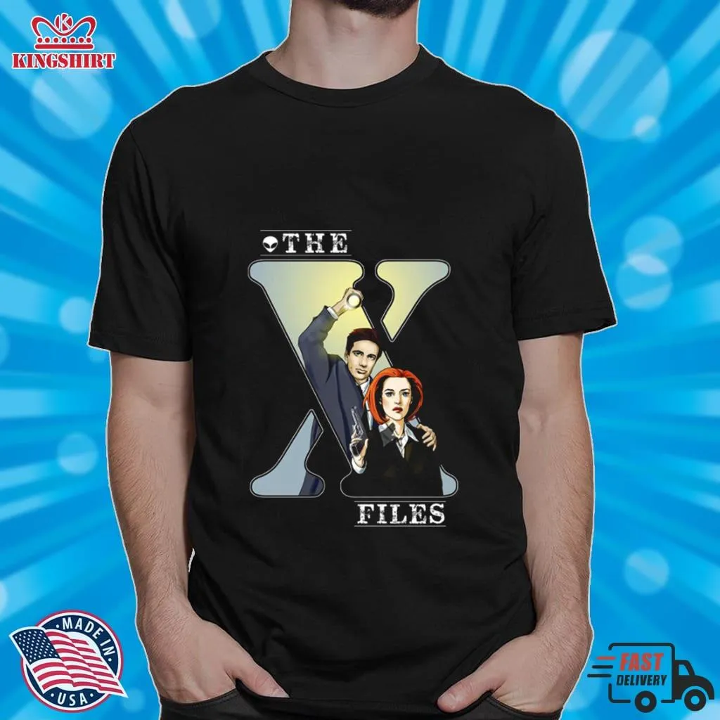 Cartoon Style The X Files Movie Shirt