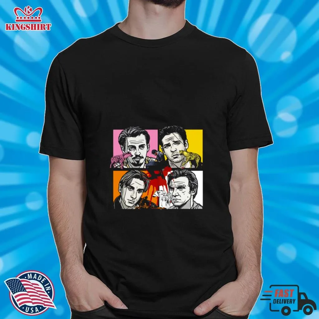 Cartoon Version Reservoir Dogs Le Iene 1992 Shirt