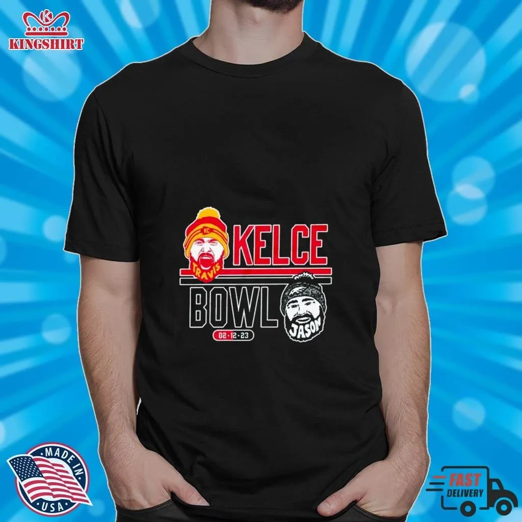 Kelce Bowl Football Shirt Plus Size