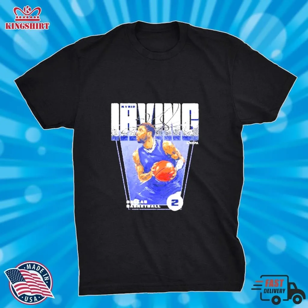 Kyrie Irving Dallas Premiere Basketball Shirt Plus Size