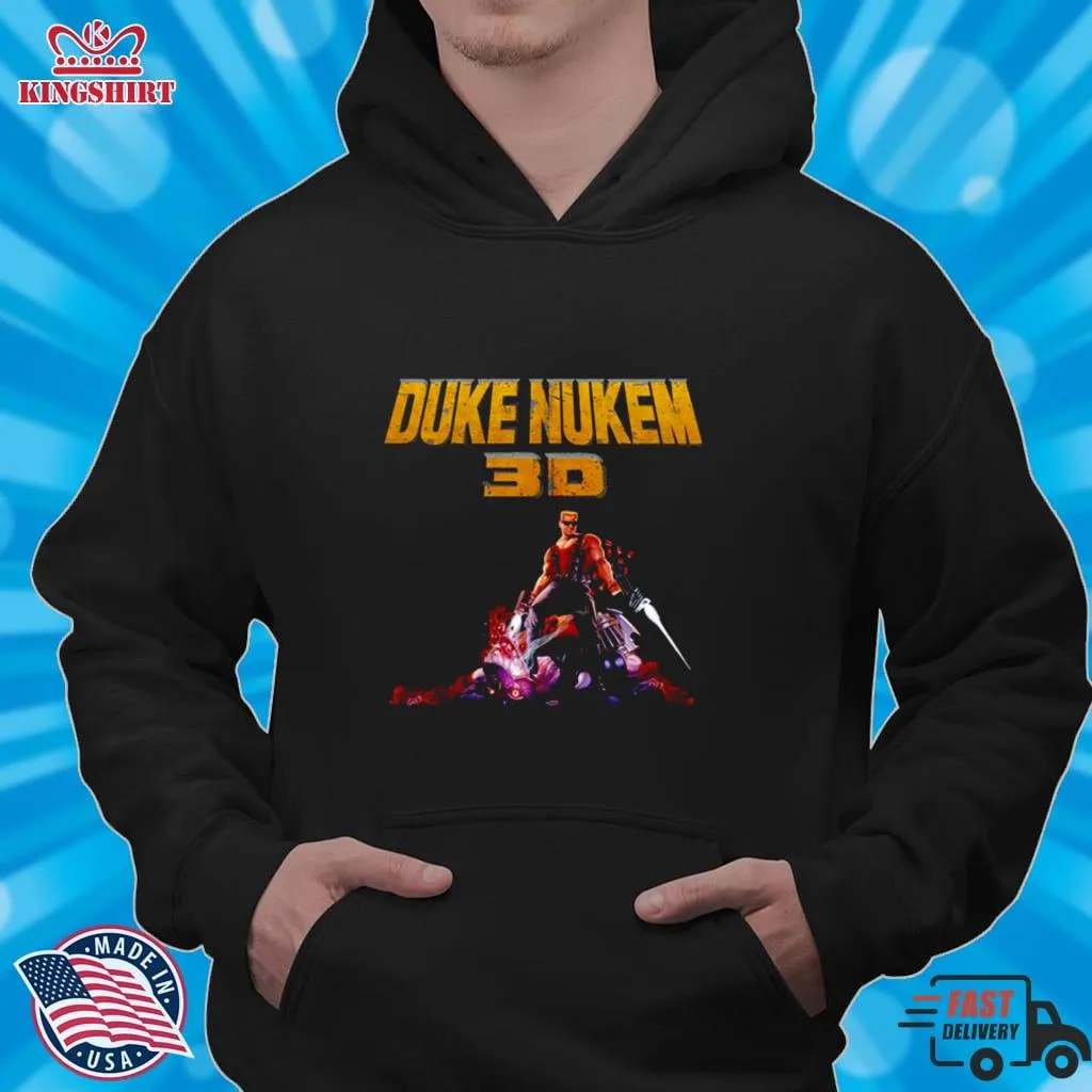 Duke Nuken 3D Wolfenstein 3D Shirt