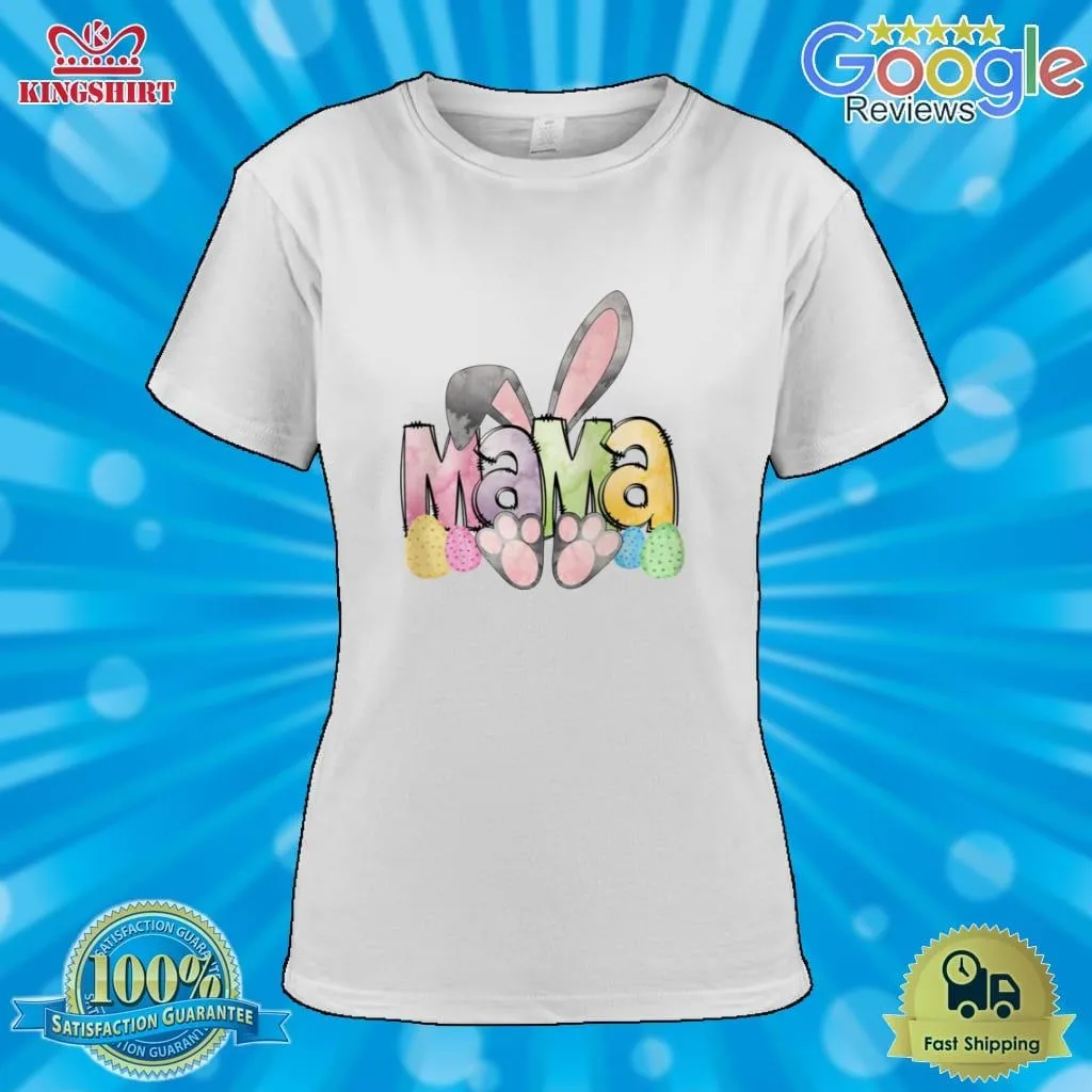 R Doodle Bunny Mama Shirt Unisex Tshirt Mama Mommy Mom Bruh Shirt,Dad