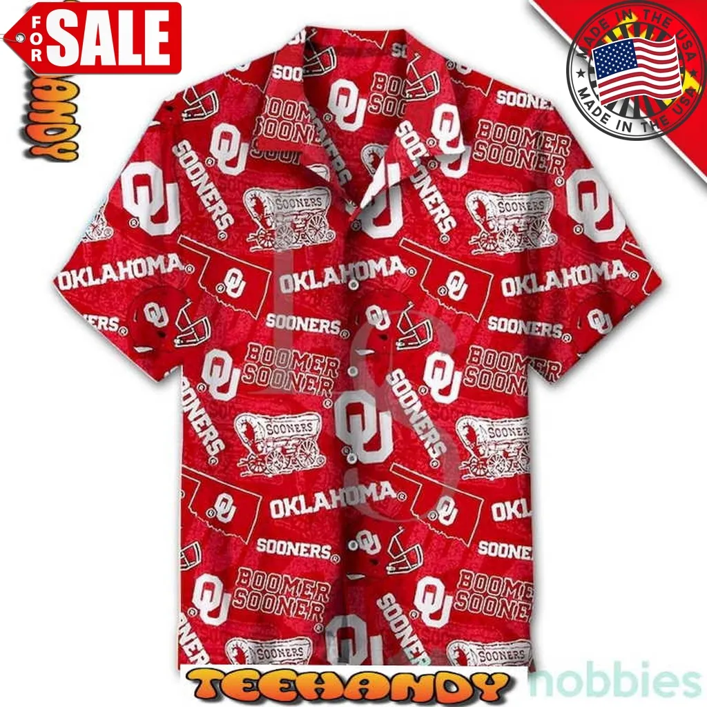 Roomer Sooners Oklahoma Hawaiian Shirt