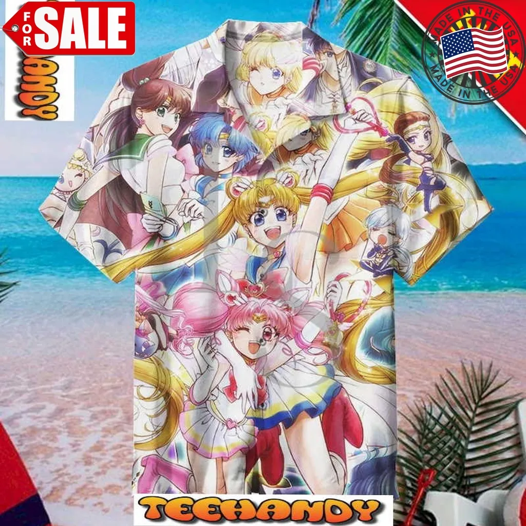 Sailor Moon Hawaiian Shirt
