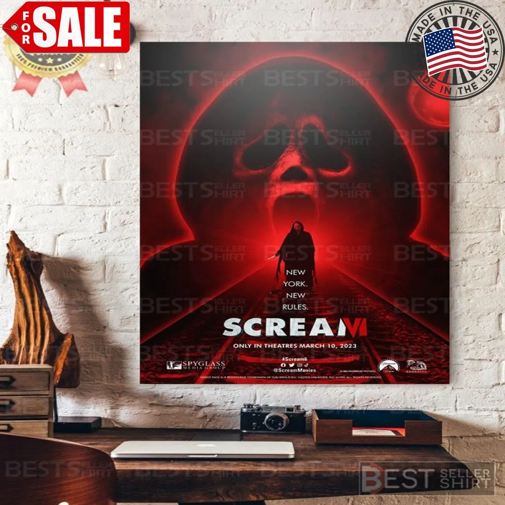 Scream Vi 2023 Poster Scream 6 Official Poster Video Premiere Thanksgiving
