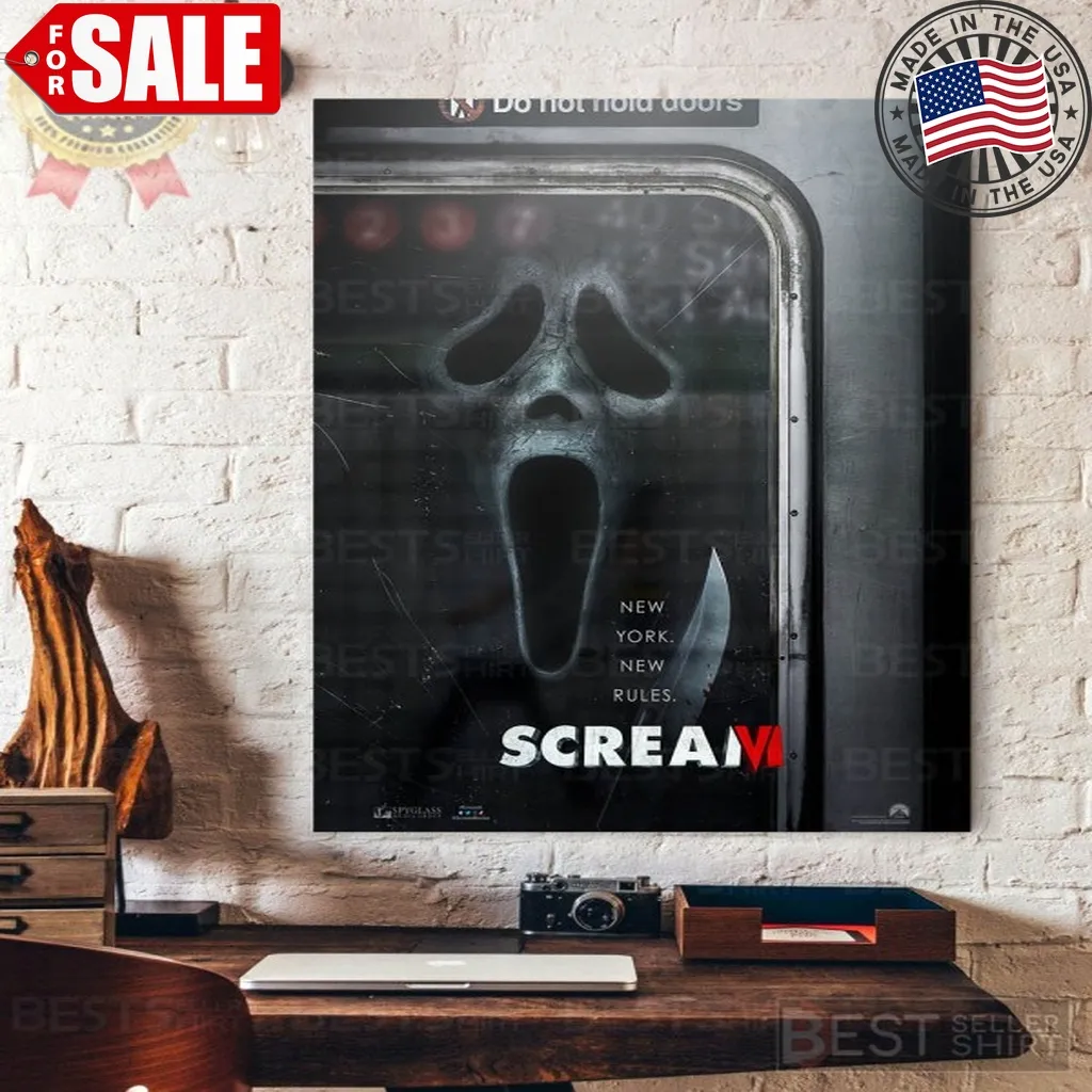 Scream Vi Movie New York New Rules Poster Scream 6 Scary Movie 2023 Trending