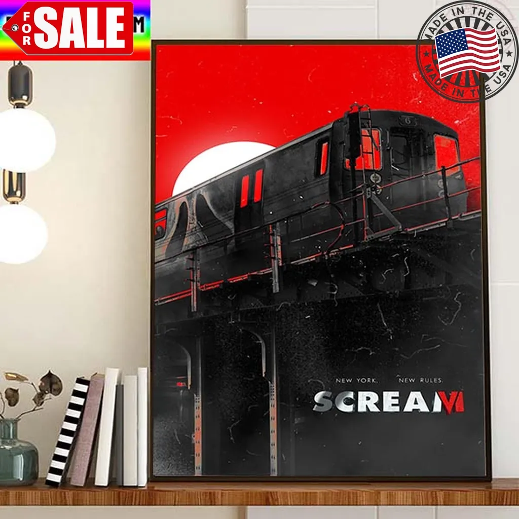 Scream Vi New Poster Art By Fan Home Decor Poster Canvas Trending
