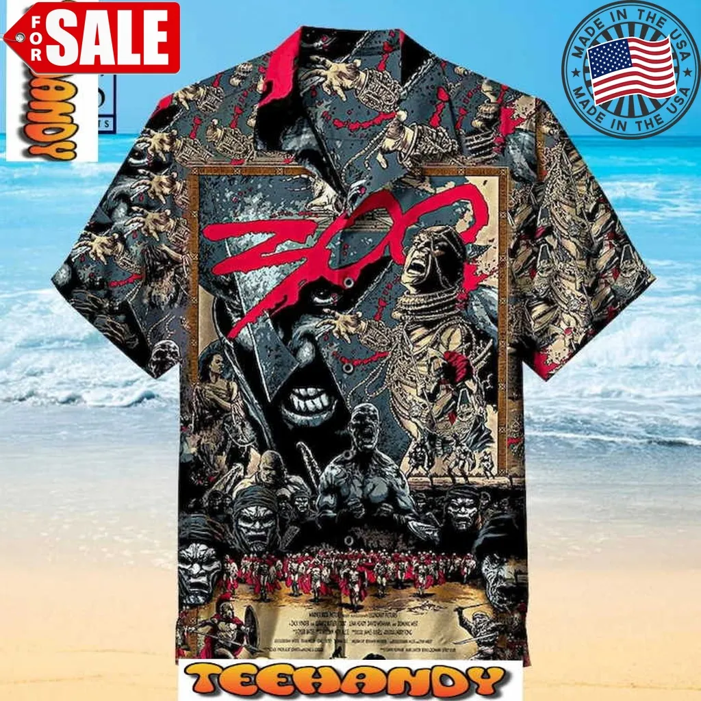 Spartan 300 Warriors Hawaiian Shirt