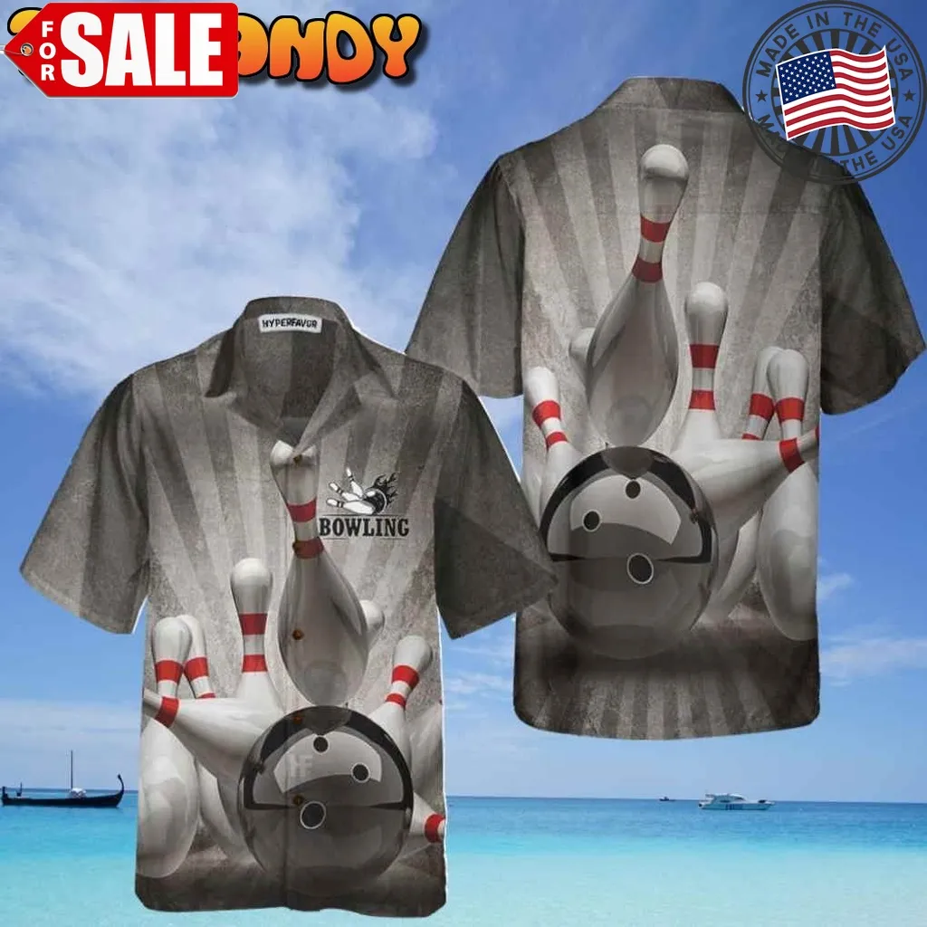 Strike Bowling Ball Lover Hawaiian Shirt