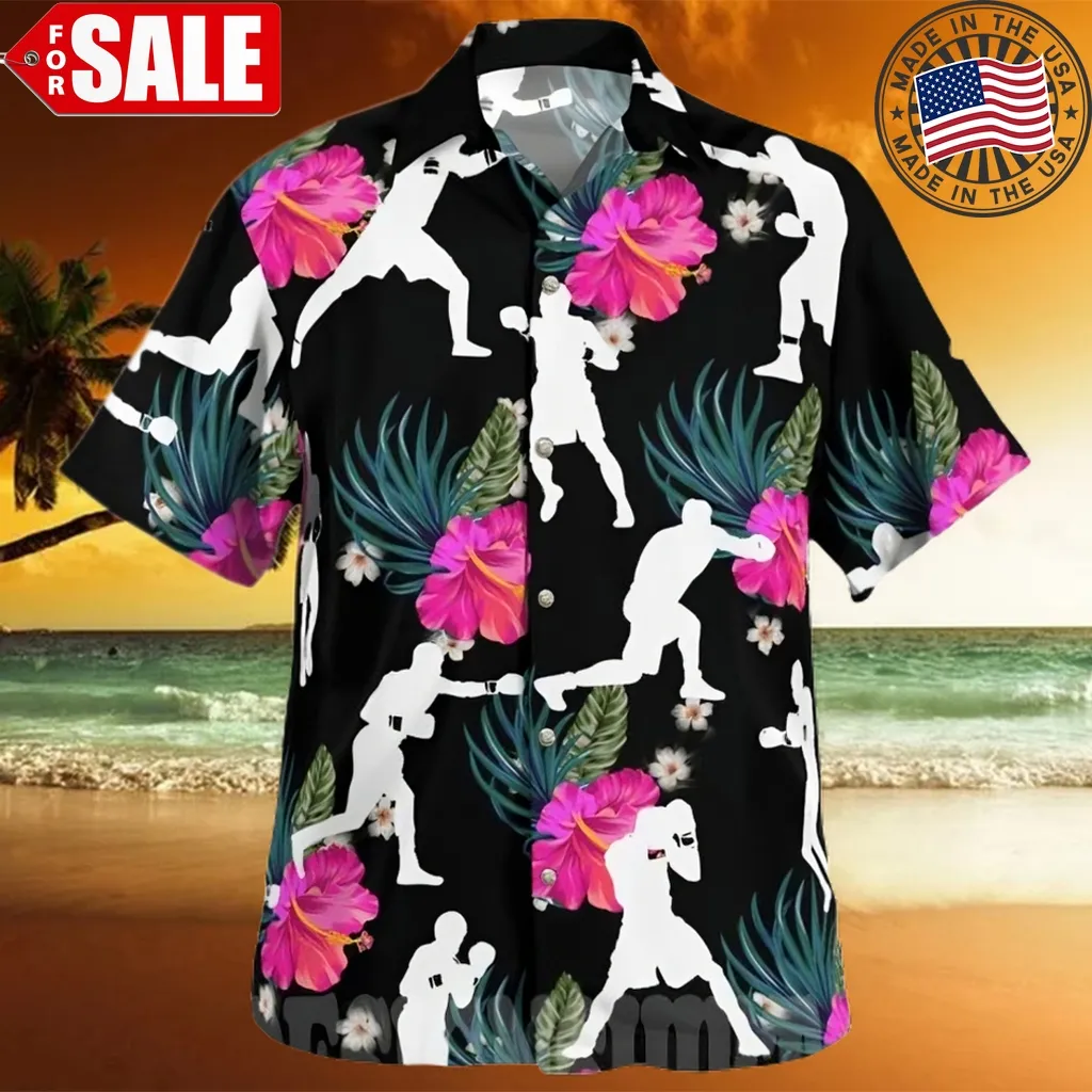 The Best Selling  Boxing All Over Print Hawaiian Shirt