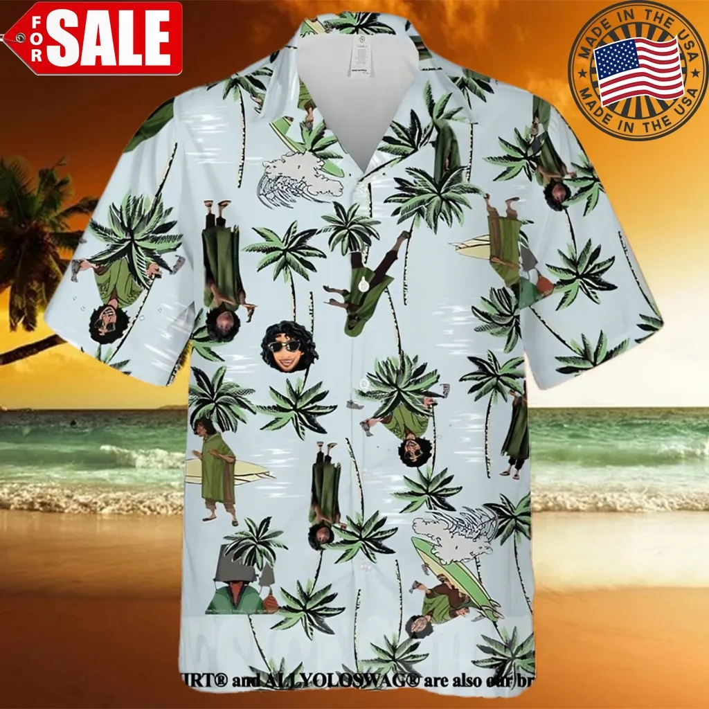 The Best Selling  Bruno Madrigal Encanto Disney Palm Tree All Over Print Hawaiian Shirt