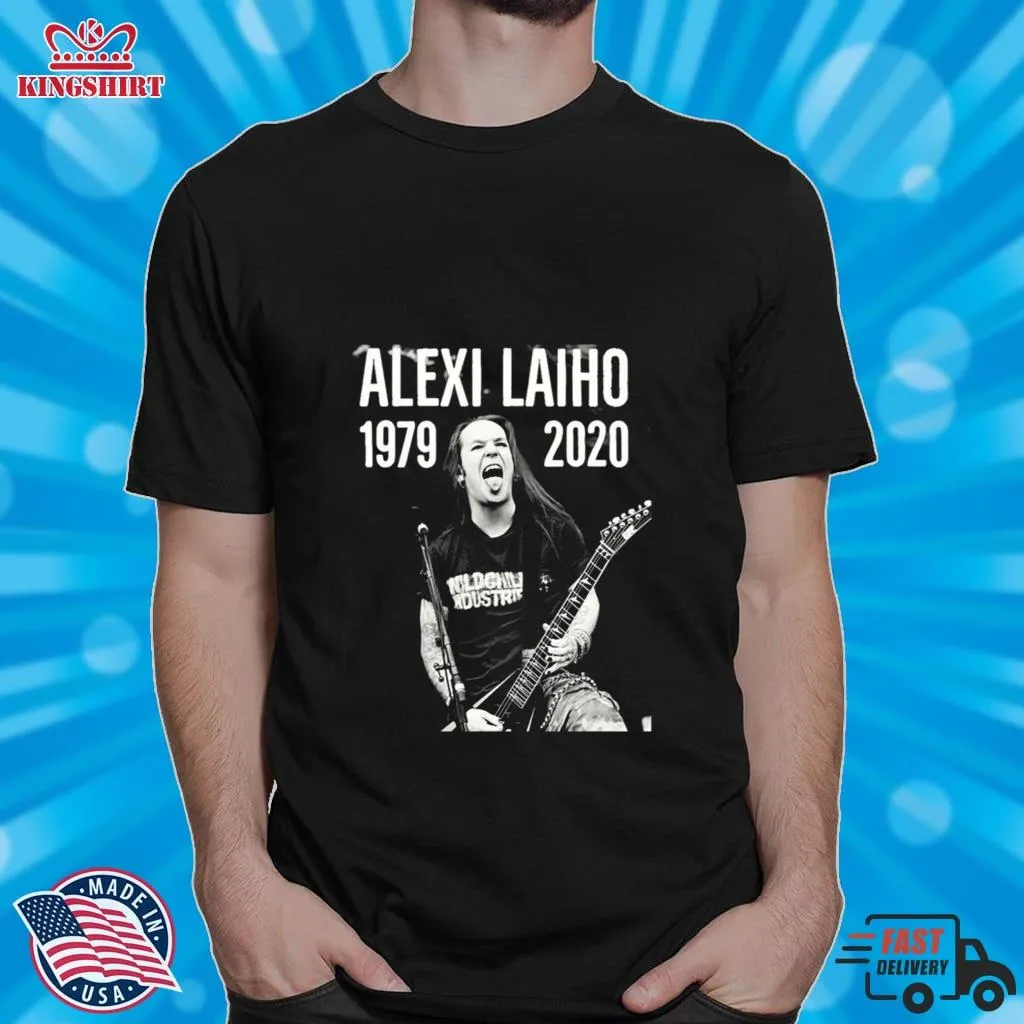 Alexi Laiho Guitarist Composer Lead Vocalist Founding Band Death Shirt