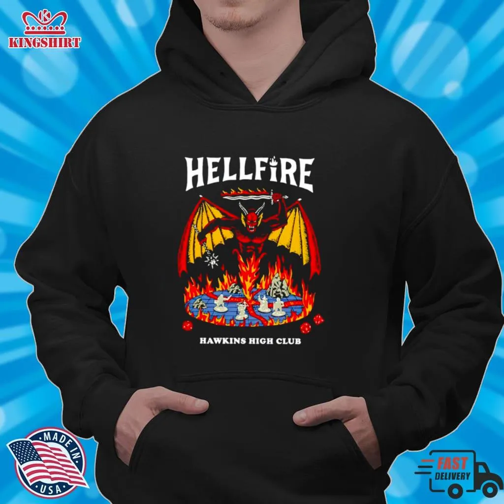 Hellfire Hawkins High Club Shirt Plus Size