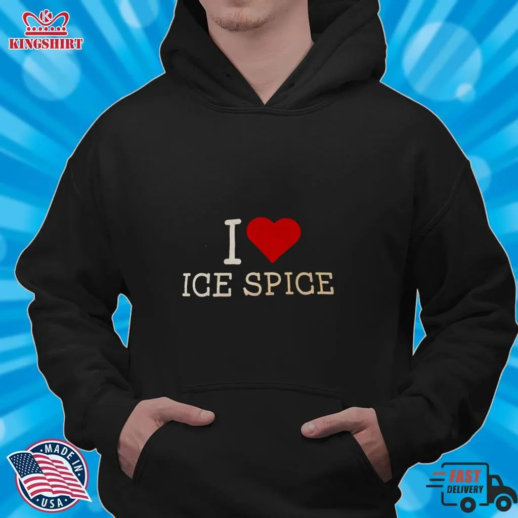 I Heart Ice Spice T Shirt Unisex Tshirt