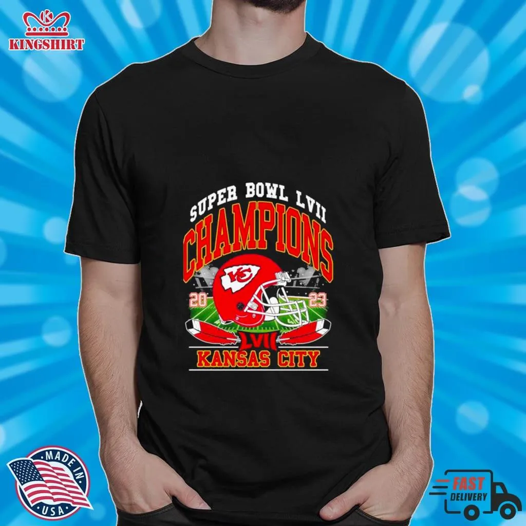 Kansas City Chiefs 1969 2023 64 Years Of Super Bowl Champions Super Bowl Lvii Shirt Plus Size