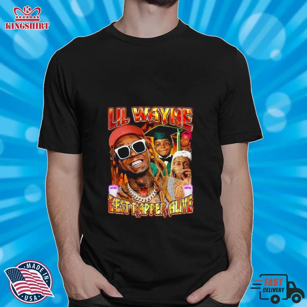 Lil Wayne Weezy Best Rapper Alive Vintage Shirt