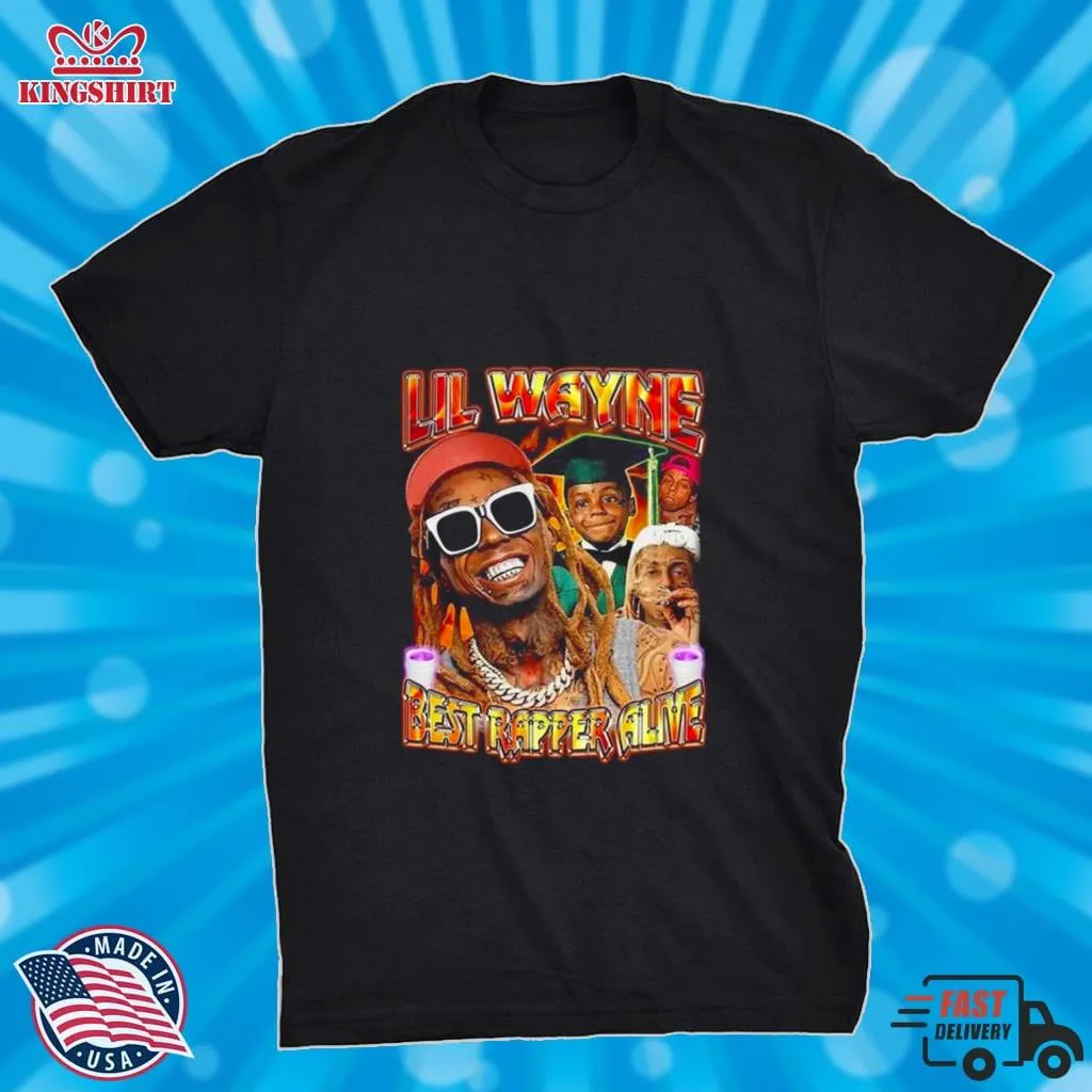 Lil Wayne Weezy Best Rapper Alive Vintage Shirt