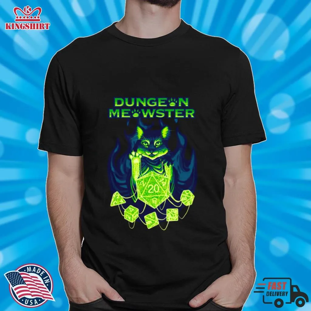 Scary Cat Dungeon Meowster Shirt
